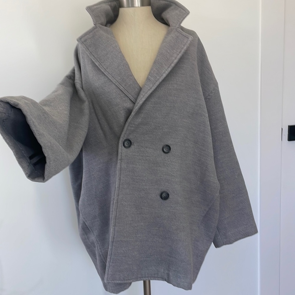 FREE PEOPLE Mari Solid Oversized Blazer Large